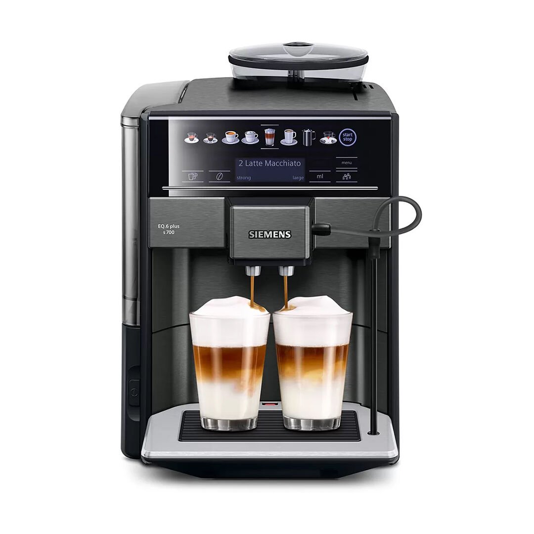 TE657319RW Tam Otomatik Kahve Makinesi EQ6 plus s700 Dark inox