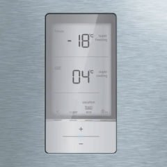 KG86NAID2N iQ500 Alttan Donduruculu Buzdolabı 186 x 86 cm Kolay temizlenebilir Inox