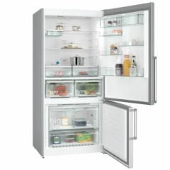KG86NCIE0N iQ500 Alttan Donduruculu Buzdolabı 186 x 86 cm Kolay temizlenebilir Inox