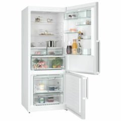 KG76NCWE0N iQ500 Alttan Donduruculu Buzdolabı 186 x 75 cm Beyaz