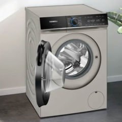 WG54B2AXTR iQ700 Çamaşır Makinesi 10 kg 1400 dev./dak., Gümüş