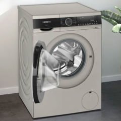 WG44A2ZXTR iQ300 Çamaşır Makinesi 9 kg 1400 dev./dak., Gümüş