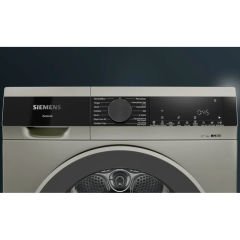 WQ41G20TTR iQ300 Isı Pompalı Kurutma Makinesi 9 kg Gümüş