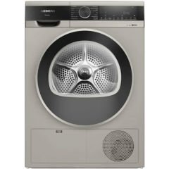 WQ41G20TTR iQ300 Isı Pompalı Kurutma Makinesi 9 kg Gümüş