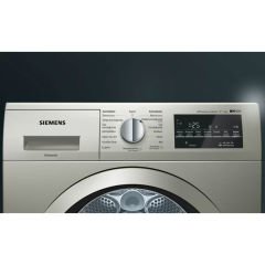 WT45W41STR iQ500 Isı Pompalı Kurutma Makinesi 8 kg Gümüş