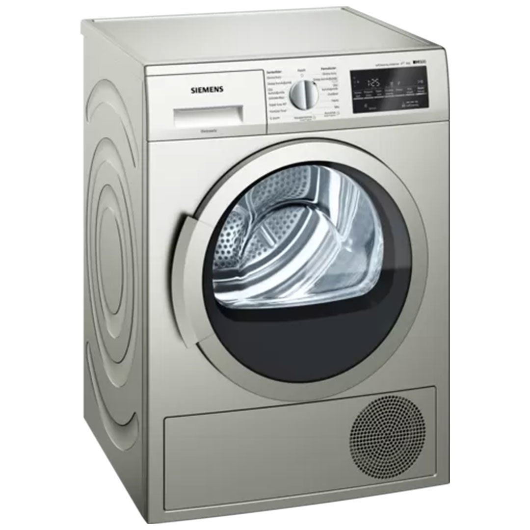 WT45W41STR iQ500 Isı Pompalı Kurutma Makinesi 8 kg Gümüş