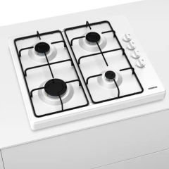 EB0C2PB82O iQ100 Set Üstü Gazlı Ocak 60 cm Beyaz