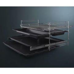 HB237FEG5T iQ500 Ankastre Fırın 60 x 60 cm darkSteel Line