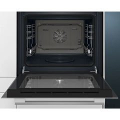 HI133FEW3T iQ300 Buhar Destekli Ankastre Fırın 60 x 60 cm Beyaz