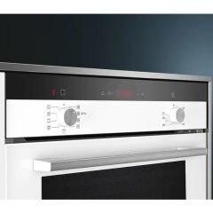 HI133FEW3T iQ300 Buhar Destekli Ankastre Fırın 60 x 60 cm Beyaz