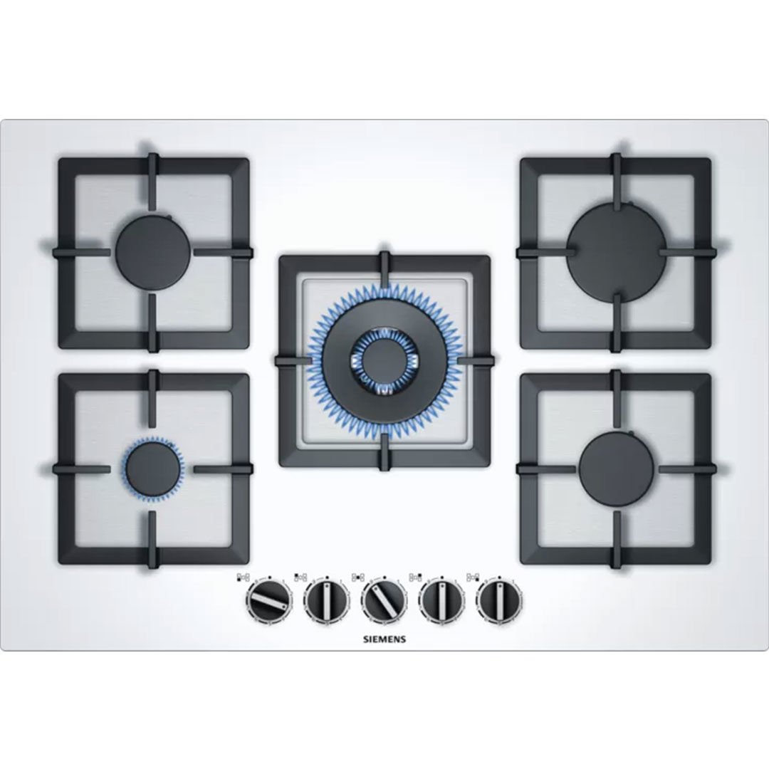 EP7A2QB20 iQ500 Gazlı Ocak 75 cm Sert cam, Beyaz