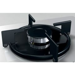EO6C2PB11O iQ100 Gazlı Ocak 60 cm Sert cam, Beyaz