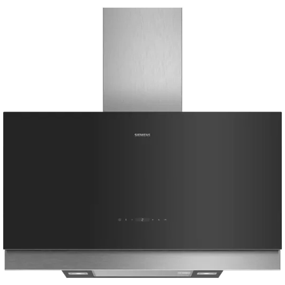 LC97FQP60 iQ500 Duvar Tipi Davlumbaz 90 cm Siyah Cam