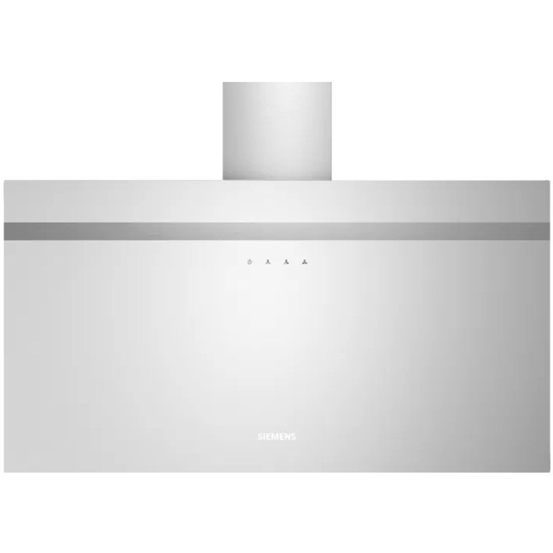 LC95FCJ20T iQ300 Duvar Tipi Davlumbaz 90 cm Beyaz Cam Yüzey