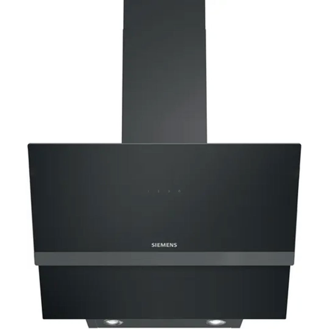 LC65KAJ30T iQ300 Duvar Tipi Davlumbaz 60 cm Siyah Cam