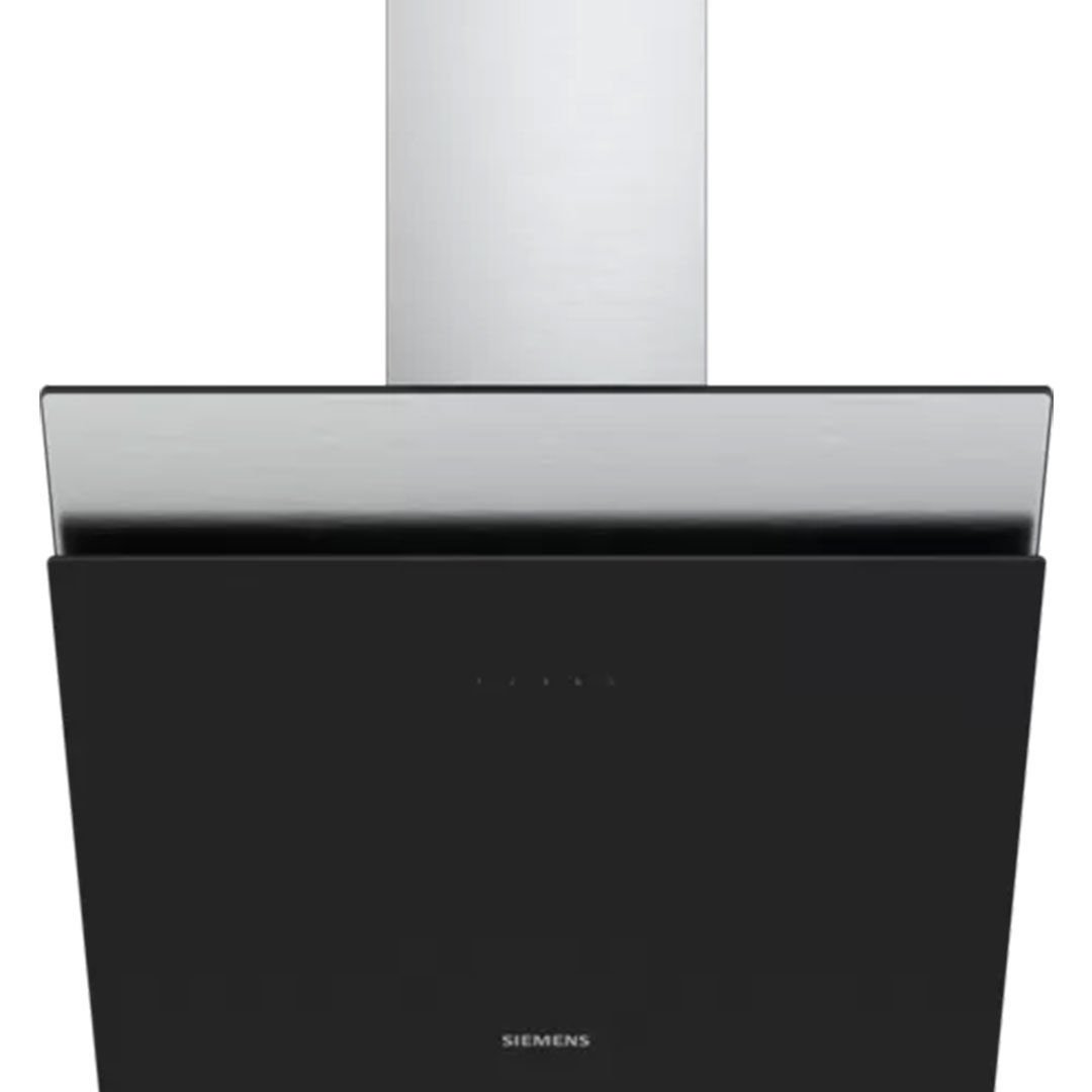 LC68KAK60T iQ500 Duvar Tipi Davlumbaz 60 cm Siyah Cam