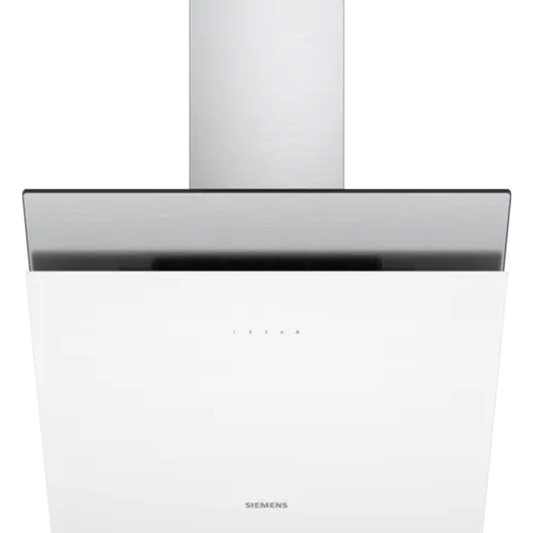 LC68KAK20T iQ500 Duvar Tipi Davlumbaz 60 cm Beyaz Cam Yüzey
