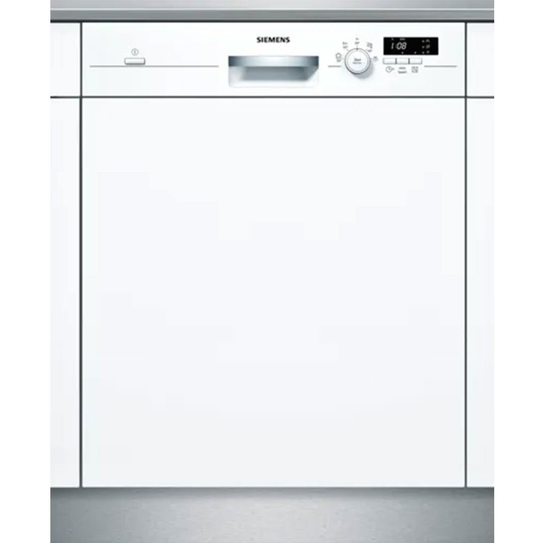 SN515W01DT iQ100 Yarı Ankastre Bulaşık Makinesi 60 cm Beyaz