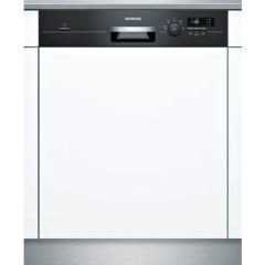 SN515B01DT iQ100 Yarı Ankastre Bulaşık Makinesi 60 cm Siyah